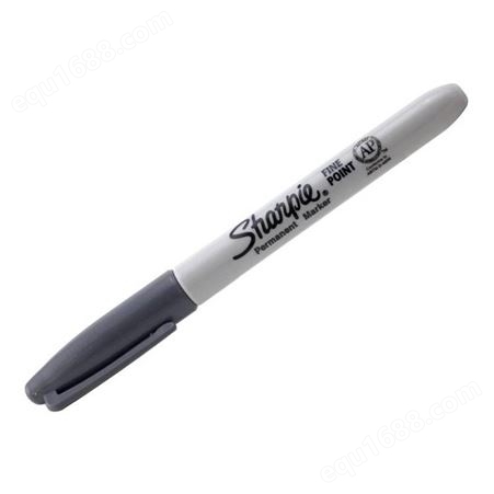 美国三福灰色记号笔Sharpie Slate Grey瓦灰色油性工业记号笔1MM