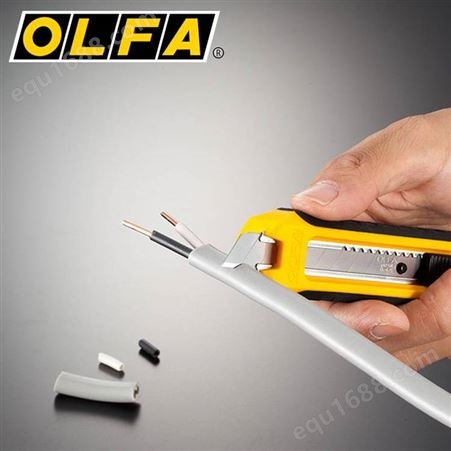日本OLFA刀具美工刀细型锯刀双面多功能二合一工具刀切割刀/CS-5