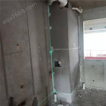 生产厂家 施工加盟包立管 电梯封井板 高强度提高施工舒服 包立管新型水泥板