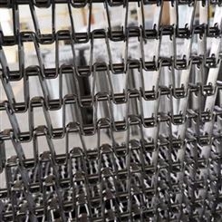 厂家生产玻璃退火炉长城网带 不锈钢金属输送网带 非标定制马蹄链网带
