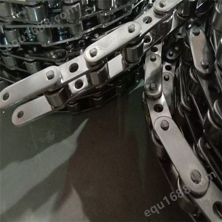 不锈钢链条 非标定做不锈钢工业链条 输送链条 定制大小滚珠传动链条