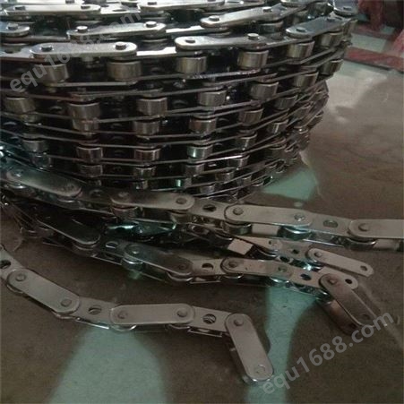 耐高温链条 非标定做不锈钢工业链条 输送链条 定制大小滚珠传动链条