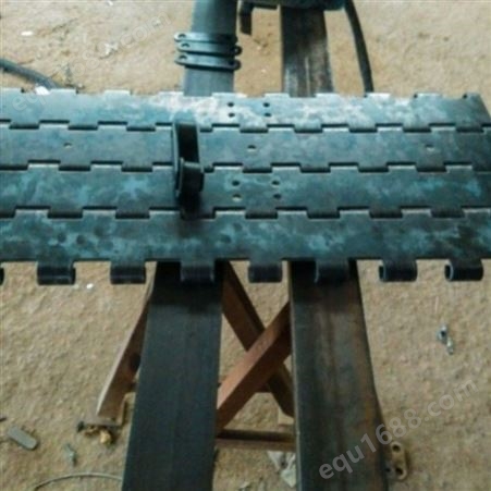 直销链板-不锈钢槽式输送链板 槽式刮板输送带 定制加工