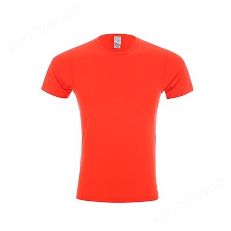 天乐克 120g吸湿排汗速干T恤男士圆领短袖夏季运动上衣纯色打底衫