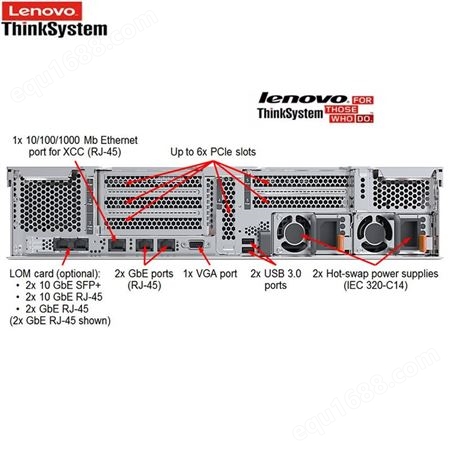 联想服务器 SR588 3204  32G 1.2T  冗余电源 千兆网络控制器