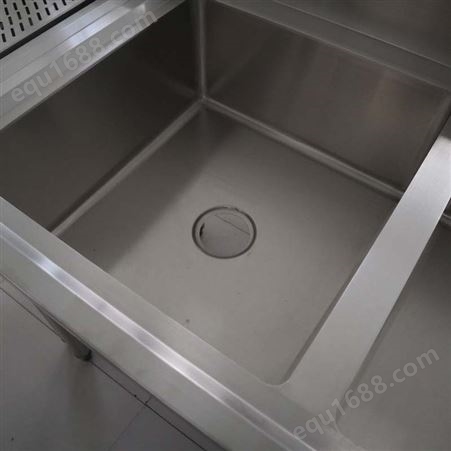 宁德不锈钢双槽水池商用 厨房加厚洗碗池带支架水池