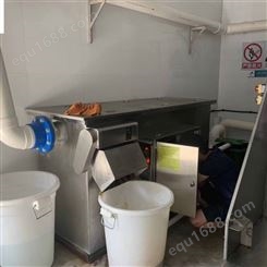 广西餐饮自动清渣油水分离器 酒店油水分离器厂家供应
