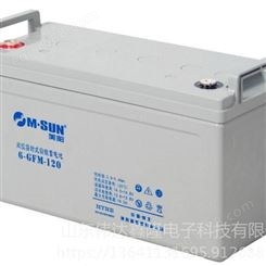 阀控密封铅酸蓄电池6-GFM-120/12V120AH报价M.SUN蓄电池现货