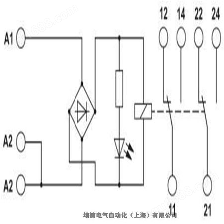 菲尼克斯EMG 17-REL/KSR- 24/21-21-LC AU继电器模块