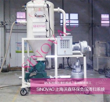 SINOVAC负压吸尘系统-钢铁厂除尘器-除尘设备上海沃森