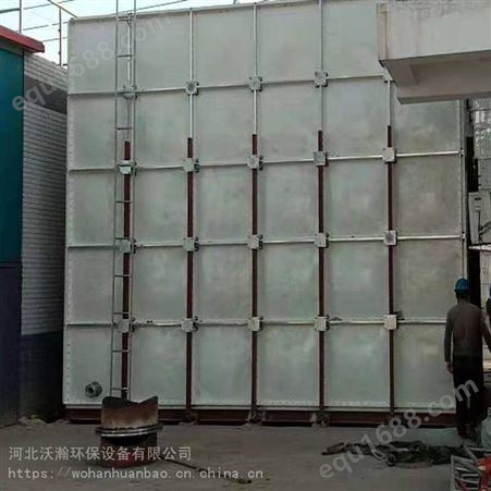玻璃钢水箱厚度 生活用水 消防组合式 smc玻璃钢水箱制作
