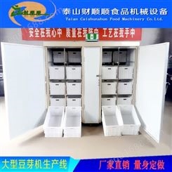 北京大型豆芽机生产线 日产500斤全自动豆芽设备四季无忧