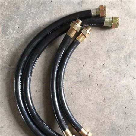 吉朋-厂价-DN38耐油夹布橡胶管-黑色毛面高压油管