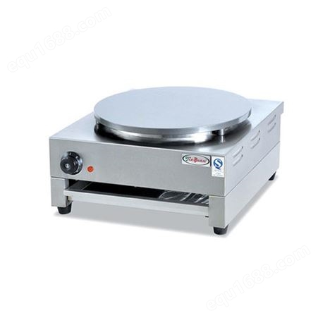 杰冠DE-1单头电热班戟炉摊煎饼机可丽饼机器商用不锈钢杂粮果子机