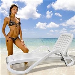 游泳池躺椅|户外塑料沙滩椅|舒纳和专注户外家具12年