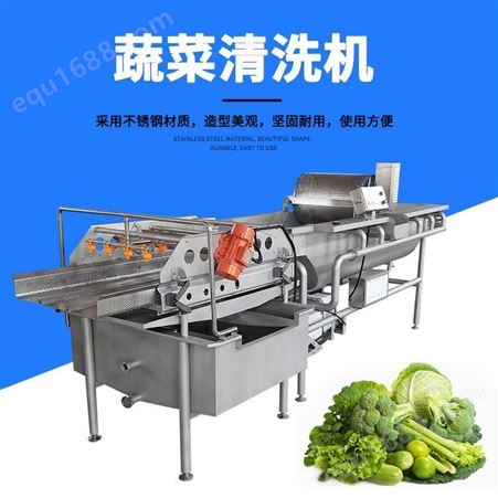 九盈JY-4200涡流洗菜机 连续式臭氧排渣蔬菜清洗机