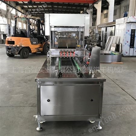上海合强供应 双头糖果浇注机 50型伺服糖果生产设备 优质双色糖果生产线
