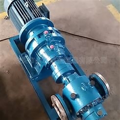 凸轮转子泵高温粘油泵自吸转子泵高粘度污油输送泵