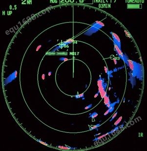 船用雷达古野 1518 19寸大屏雷达 横杆天线