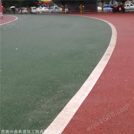 昭通绥江混凝土彩色路面 鼎典建材彩色透水混凝土材料供应商