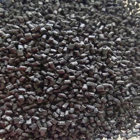 厂家定制黑色30%碳纤增强  5%PTFE 填充 耐磨级PA46(尼龙 46)