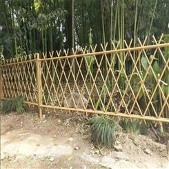 仿竹护栏 景区篱笆竹节栏杆 仿竹篱笆绿色护栏 仿竹栅栏