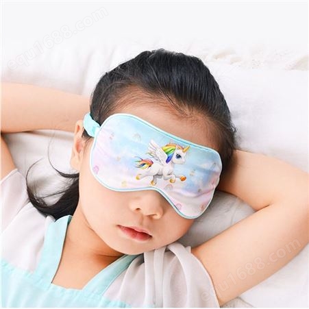 眼罩 儿童真丝护眼罩批发 睡眠遮光桑蚕丝眼罩 厂家订做