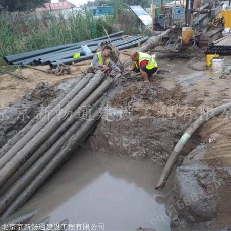 京津冀非开挖拉管施工 过路拉管施工 非开挖施工