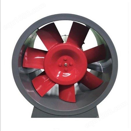 HTF常压型轴流式消防高温排烟风机 单速双速消防高温排烟专用风机
