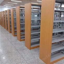 书架厂家批发图书架 书店钢制书架 落地木护板书架颜色可定制