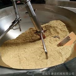 面粉全自动炒锅 不易糊面粉炒制机 炒面机机器设备厂家