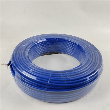 蓝色发热电缆 电地暖合金丝 室内供暖 采暖 节能阻燃