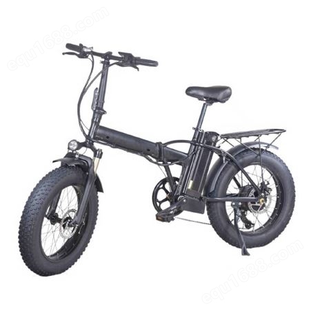 20寸雪地电动自行车折叠雪地电动自行车宽胎折叠电动车定制