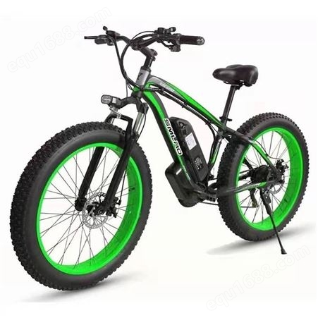 26寸雪地电动自行车宽胎电动自行车胖胎电动自行车力矩电动助力车
