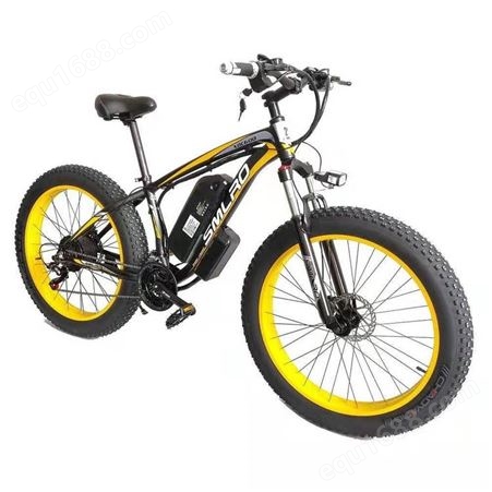 26寸雪地电动自行车宽胎电动自行车胖胎电动自行车力矩电动助力车