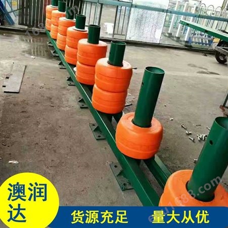 桥梁公路防撞筒 旋转筒护栏 交通道路 黄色 隧道使用