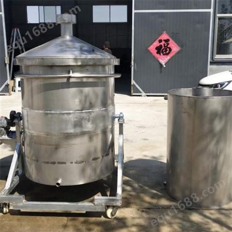 加厚酿酒设备 酿酒蒸锅厂家 标准一体蒸锅 厂家出售
