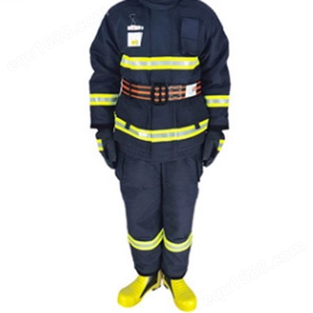 杭州02款5件套消防服 消防战斗服 阻燃连体消防服