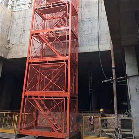 鑫合机械长期供应安全箱式梯笼 防护平台 欢迎加入