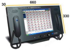 沪光 SW-2000D数字程控调度机 数字触摸屏智能调度台