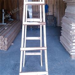 佛山木梯报价 木质楼梯单梯长梯 装修木梯