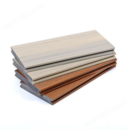 室外木塑地板价格 塑木栏杆生产厂家 不霉变 二代共挤塑木地板