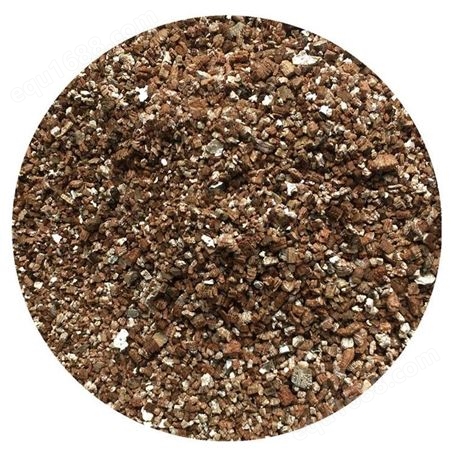 印东彩厂供应大蛭石颗粒孵化蛭石3-6mm园艺育苗蛭石1-3保温蛭石