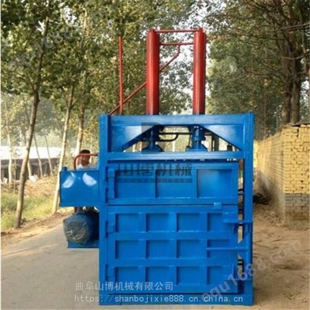 供应10-100吨液压打包机 半自动立式棉花服装压包机
