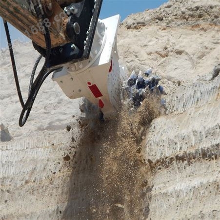 惠氏新型液压岩土纵向铣挖机高强度铣刨头采煤机头挖掘机铣刨头