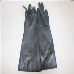 化学防护手套 氯丁橡胶 全涂层 涂层材料:氯丁橡胶