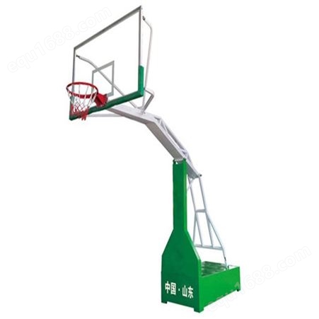 地埋方管式篮球架  地埋式双向方管篮球架  尺寸定制