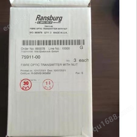 RANSBURG高压发生器79010-00现货低价供应