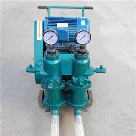 ZJB-3灰浆泵 单双缸注浆泵 活塞式注浆设备 地基加固注浆机