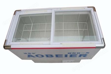 食品保鲜柜 欧式圆弧冷柜 商用卧式冷柜 即墨冰柜厂家